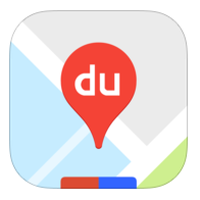 иконка для мобильного приложения baidu maps для айфонов и айпадов