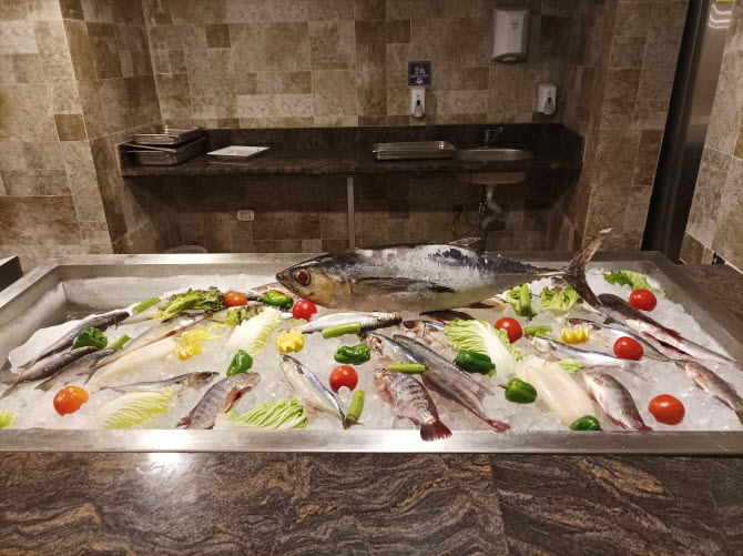 свежевыловленную в Красном море рыбу повара приготовят для гостей отеля