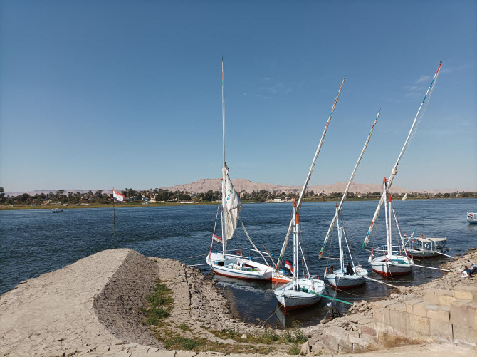 река Нил в районе Луксора