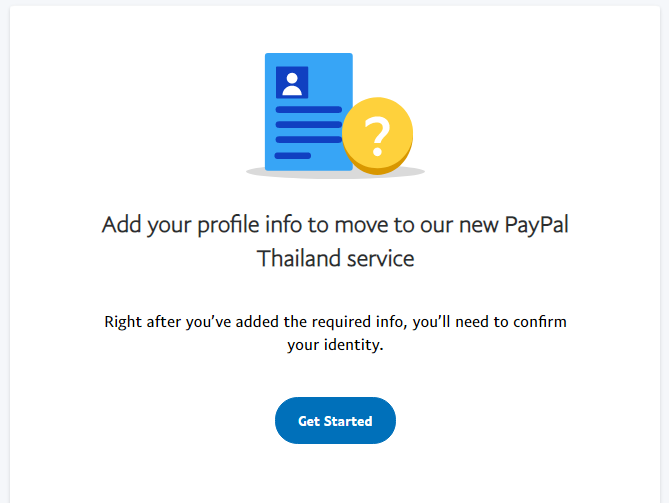 перезапуск сервиса PayPal в Таиланде