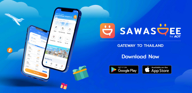 мобильное приложение sawasdee by aot разрабатывалось в версиях для смартфонов на андроид и на ios, поэтому приложения можно скачать с google play app store